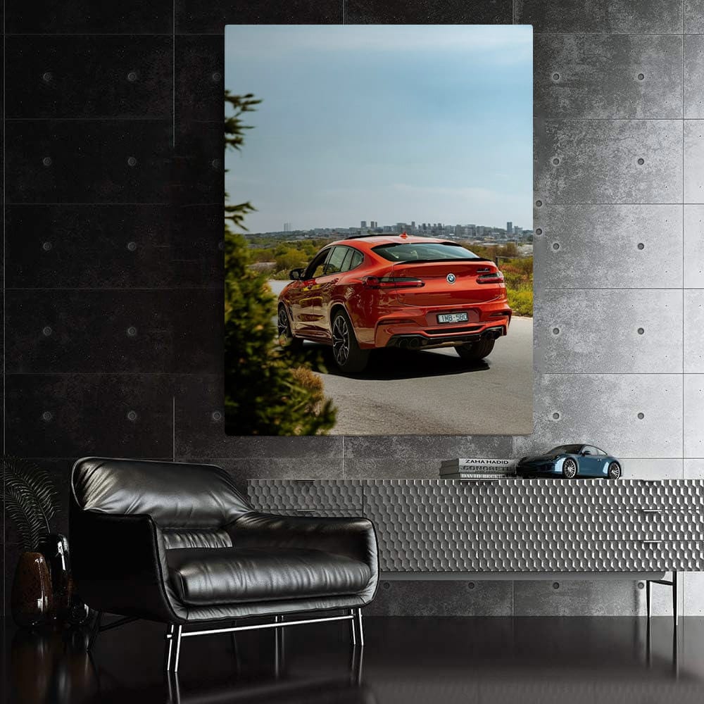 BMW X4 M Competition in Orange - Bold and Dynamic Ride