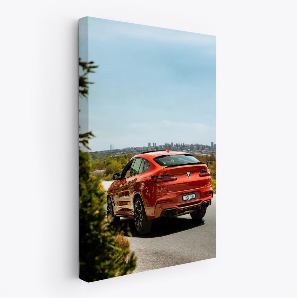 BMW X4 M Competition in Orange - Bold and Dynamic Ride