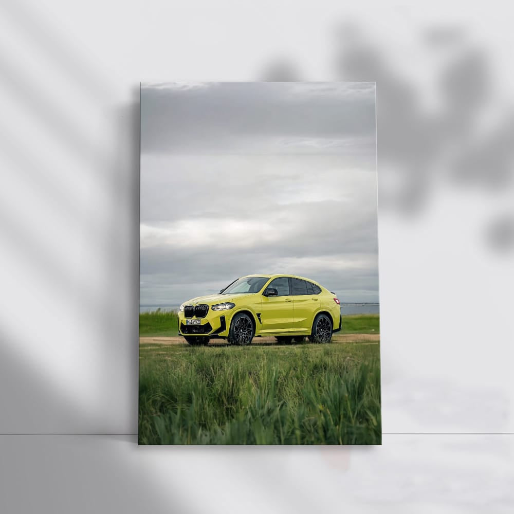 BMW X4 M Competition in Yellow - Ultimate Performance SUV