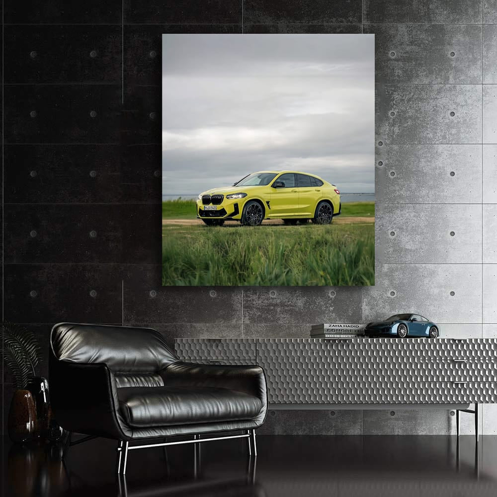 BMW X4 M Competition in Yellow - Ultimate Performance SUV