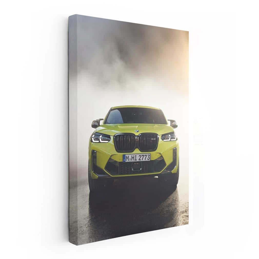 BMW X4 M Competition in Yellow - Bold Performance SUV