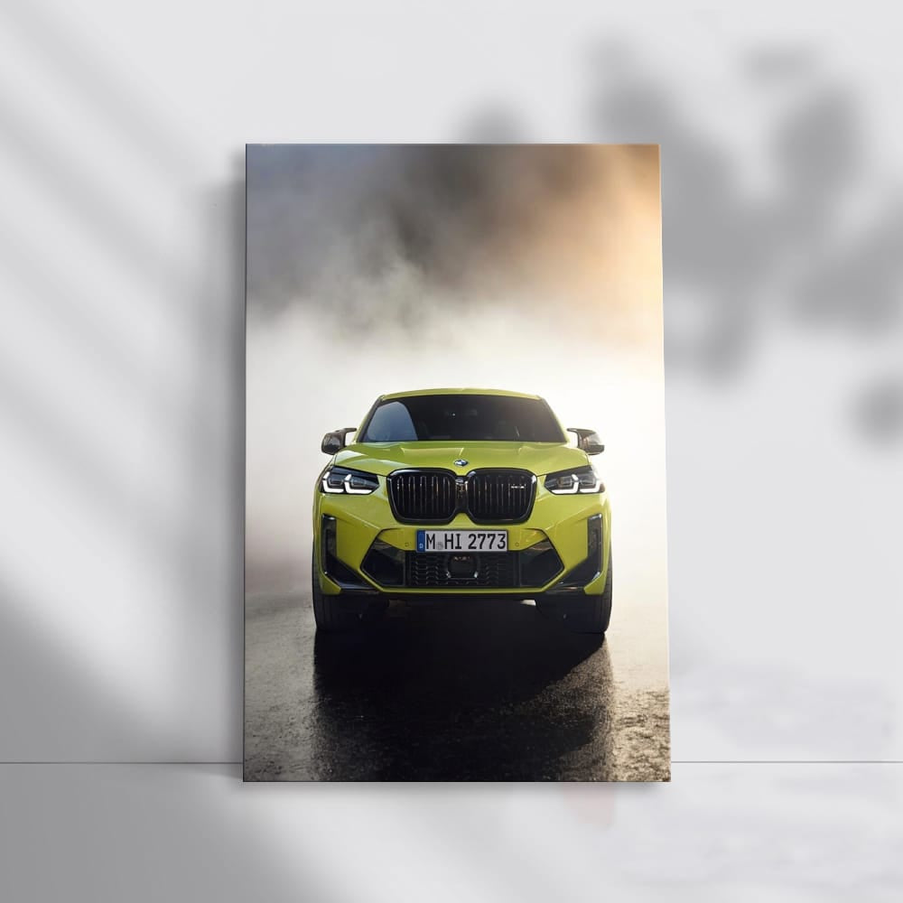 BMW X4 M Competition in Yellow - Bold Performance SUV