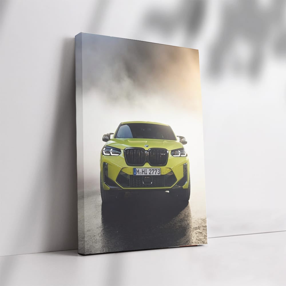 BMW X4 M Competition in Yellow - Bold Performance SUV
