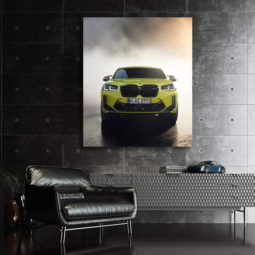 BMW X4 M Competition in Yellow - Bold Performance SUV