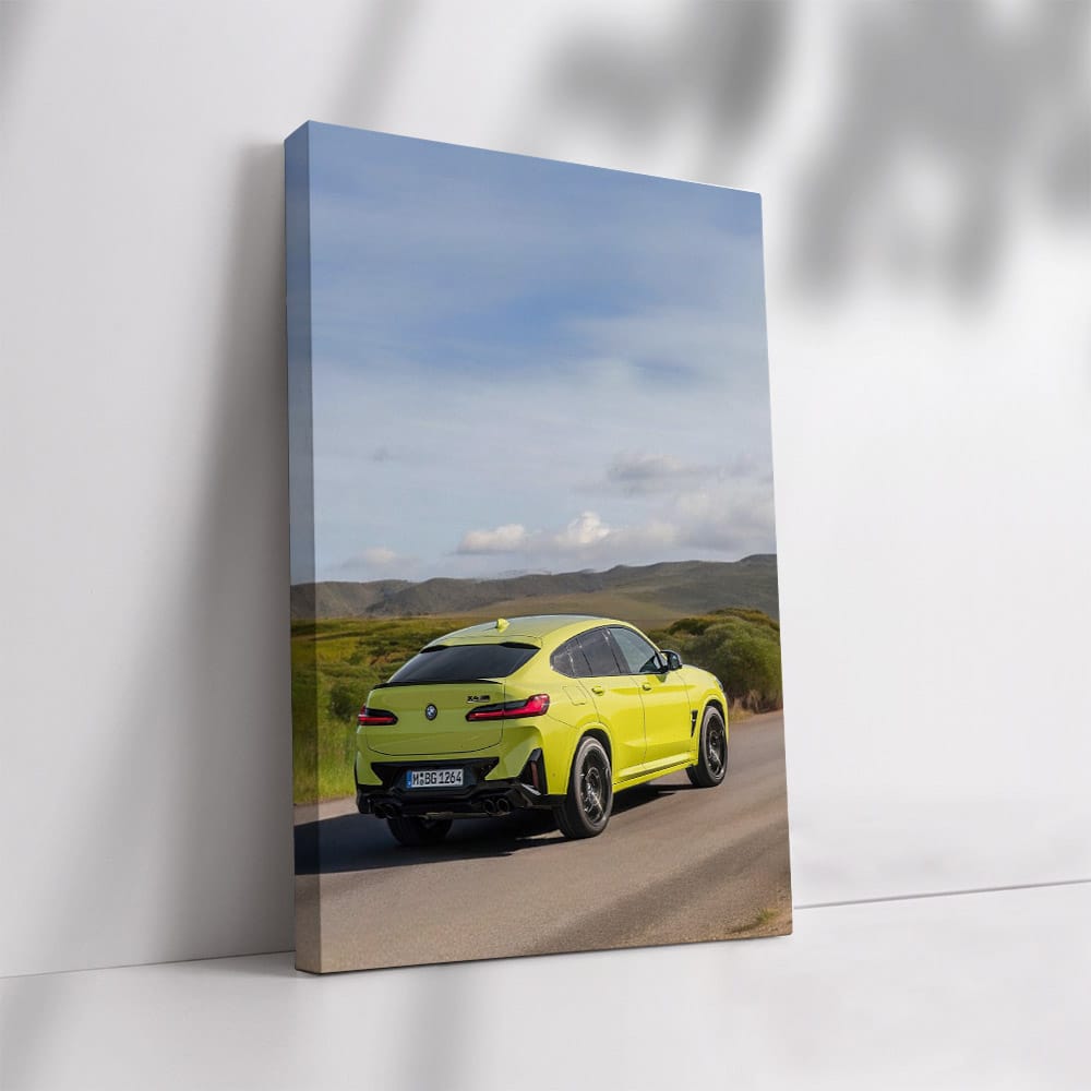 BMW X4 M Competition in Yellow - Bold and Dynamic Drive