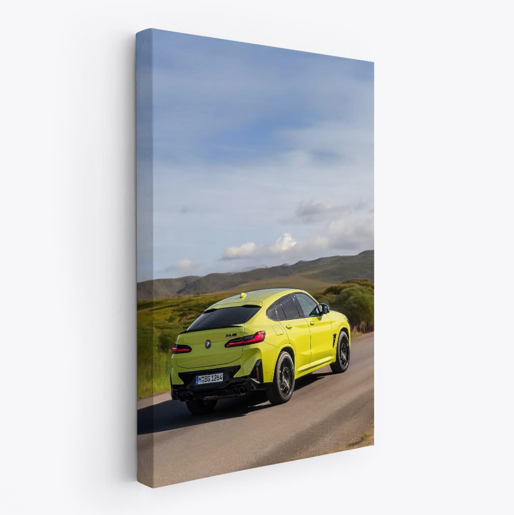 BMW X4 M Competition in Yellow - Bold and Dynamic Drive