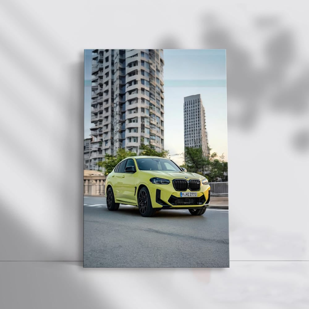 BMW X4 M in Lime Green - Bold Performance and Style