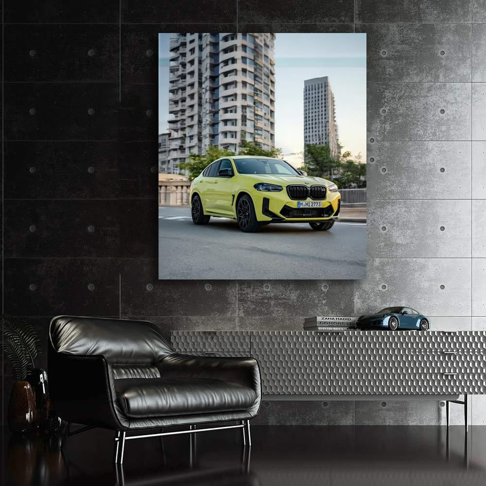 BMW X4 M in Lime Green - Bold Performance and Style