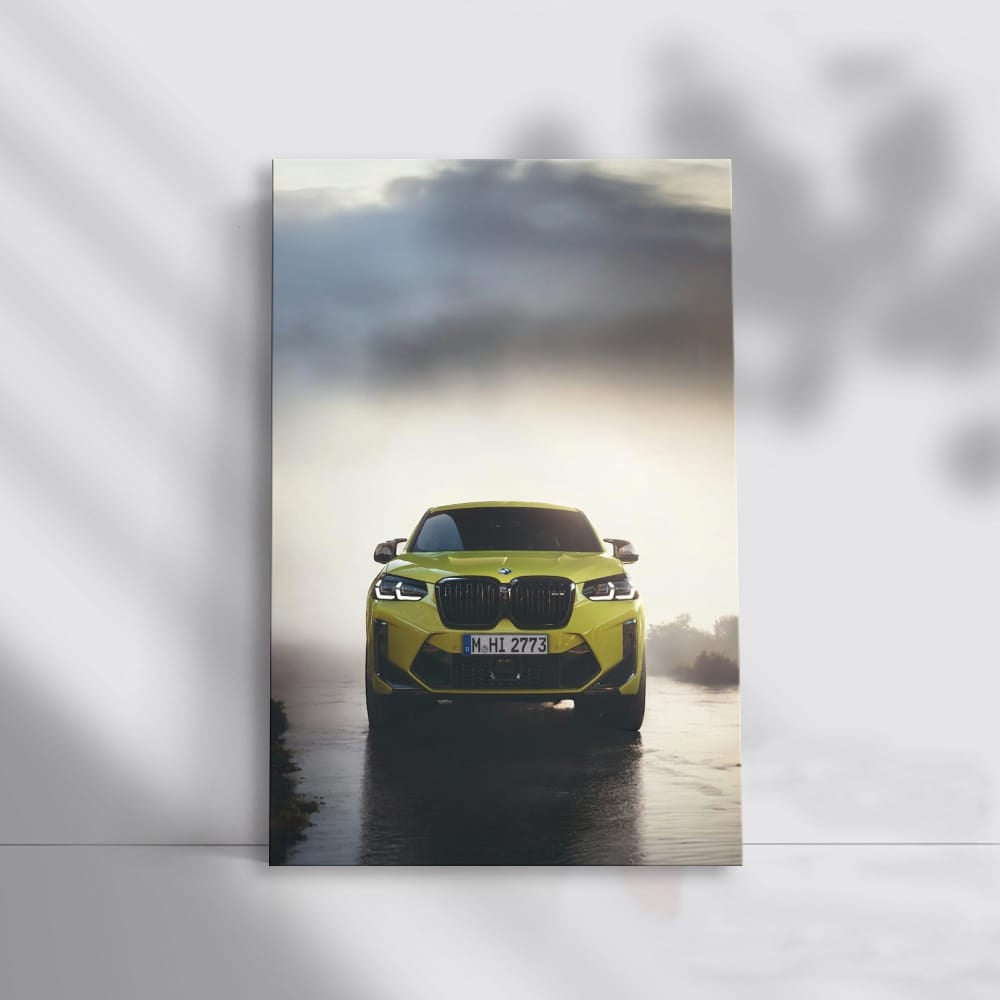 BMW X4 M in Vibrant Lime - Sporty Elegance and Power