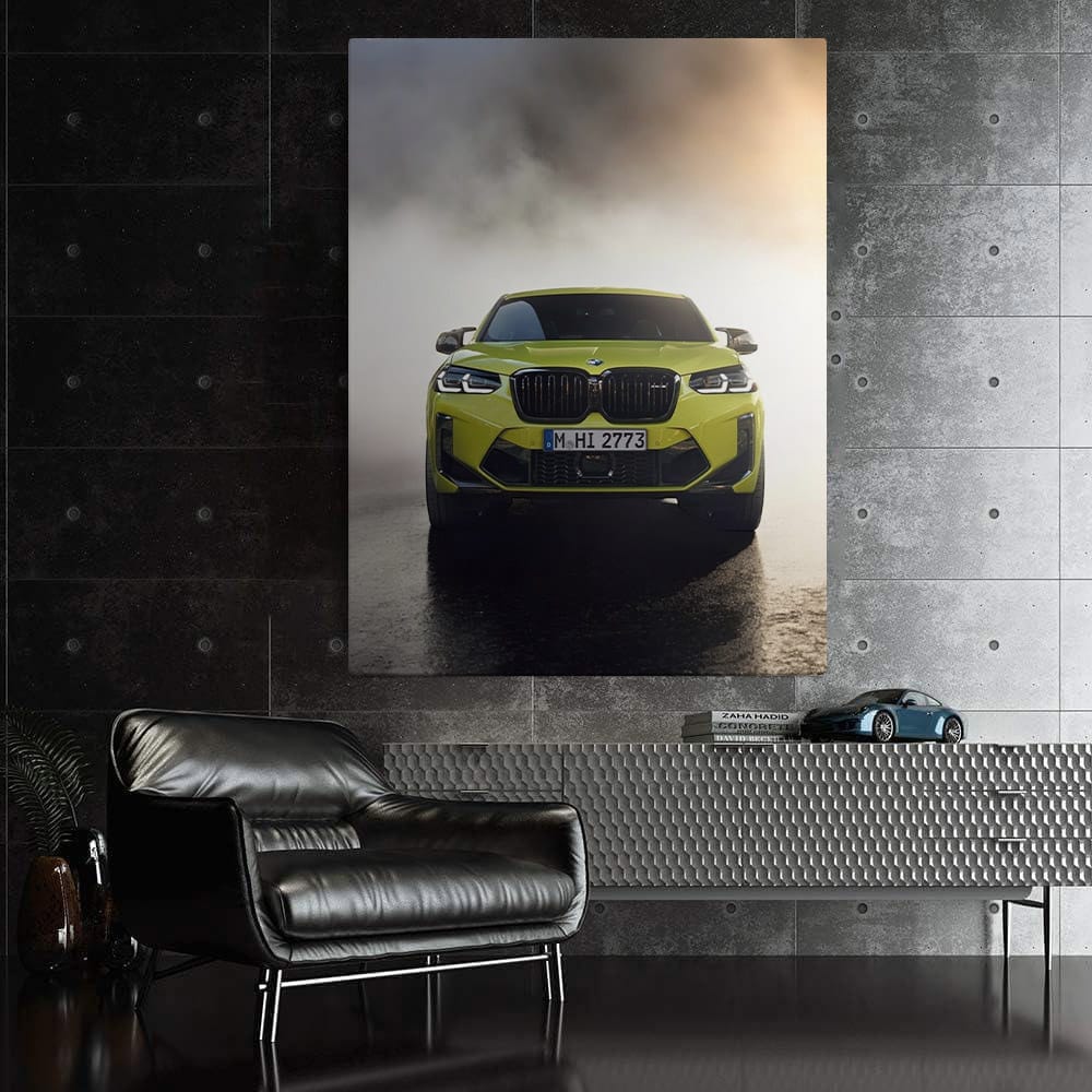 BMW X4 M in Vibrant Yellow - Bold, Sporty Statement