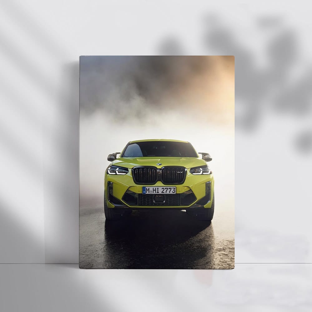 BMW X4 M in Vibrant Yellow - Bold, Sporty Statement
