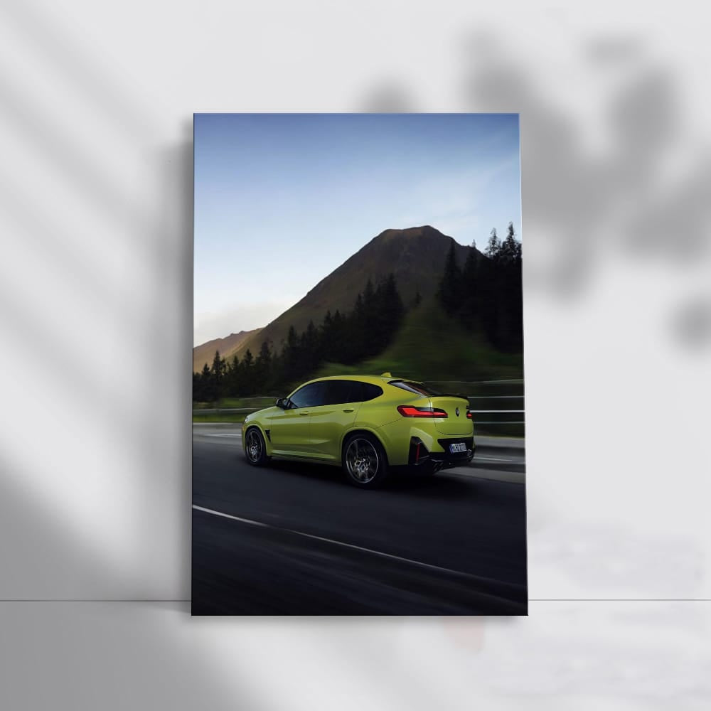 BMW X4 M in Yellow - Sporty and Dynamic Elegance