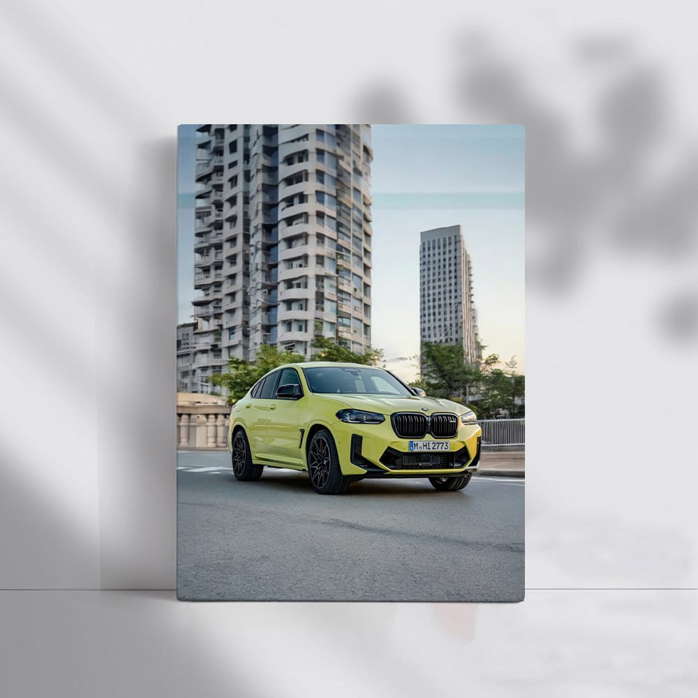 BMW X4 M in Yellow - Sporty and Dynamic Elegance