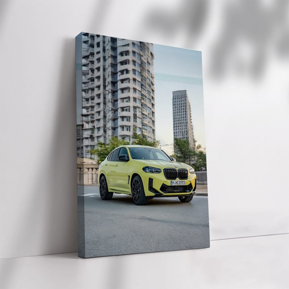 BMW X4 M in Yellow - Sporty and Dynamic Elegance