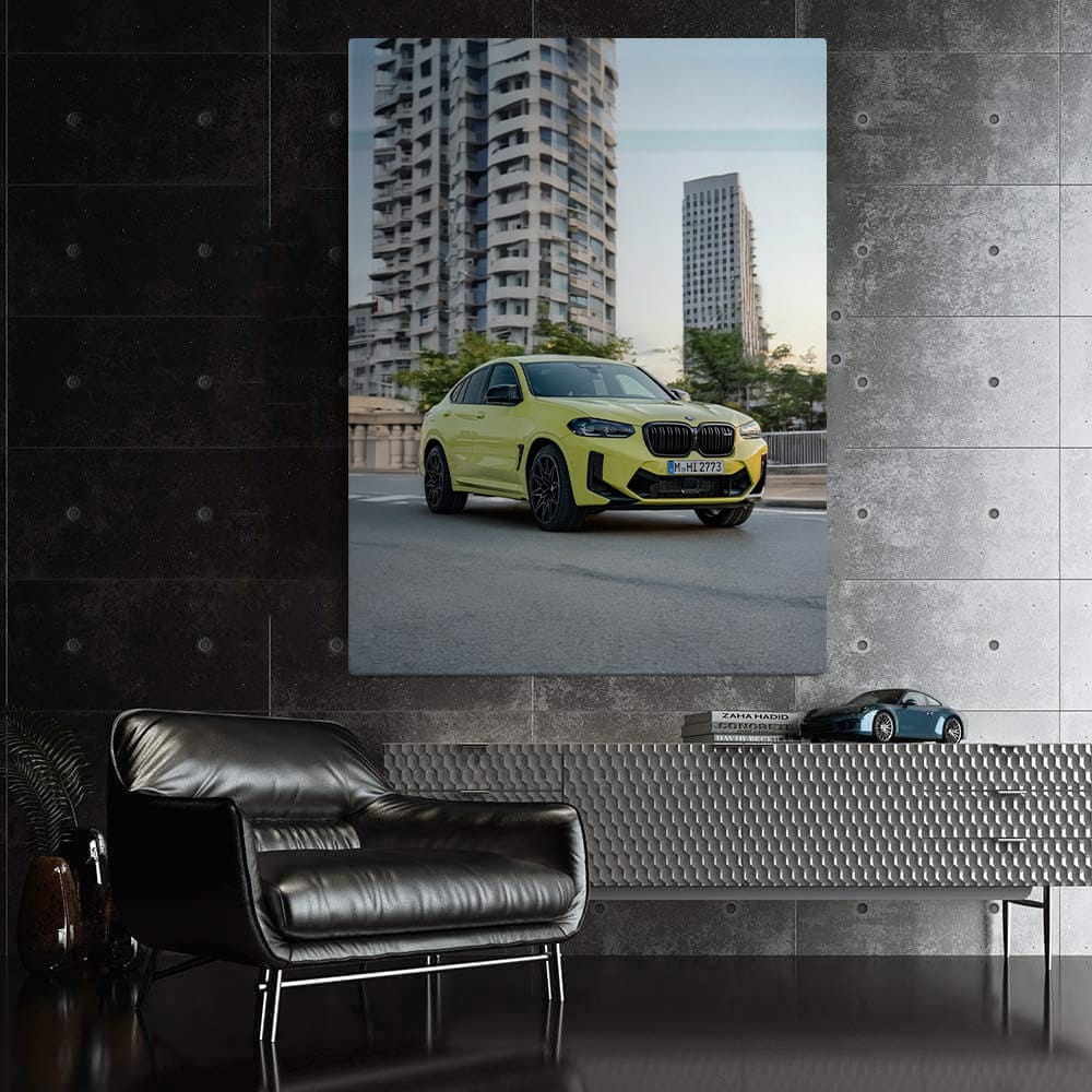 BMW X4 M in Yellow - Sporty and Dynamic Elegance