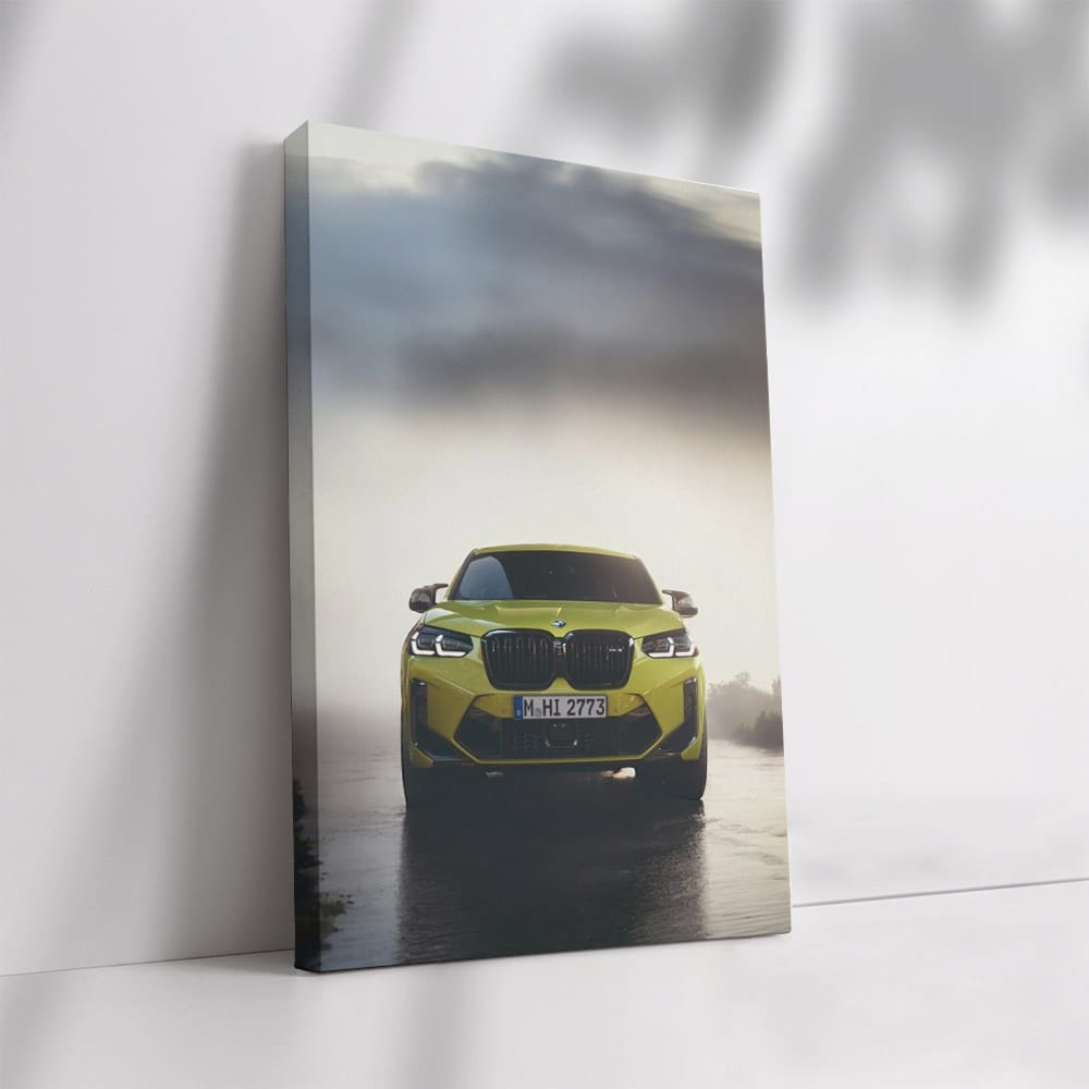 BMW X4 M in Yellow - Bold and Dynamic Driving Experience