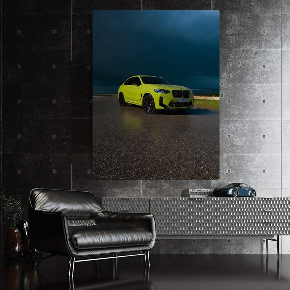 BMW X4 M in Yellow - Dynamic Elegance and Bold Performance