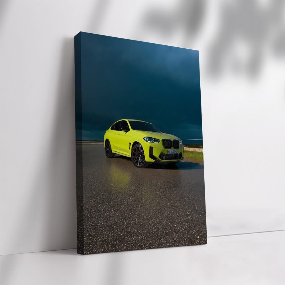 BMW X4 M in Yellow - Dynamic Elegance and Bold Performance
