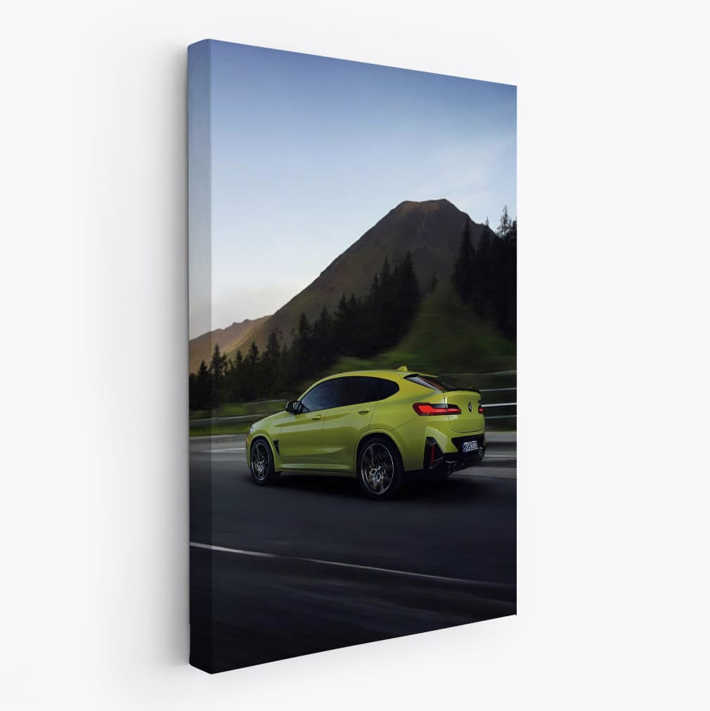 BMW X4 M Bright Yellow - Sporty Elegance on Wheels