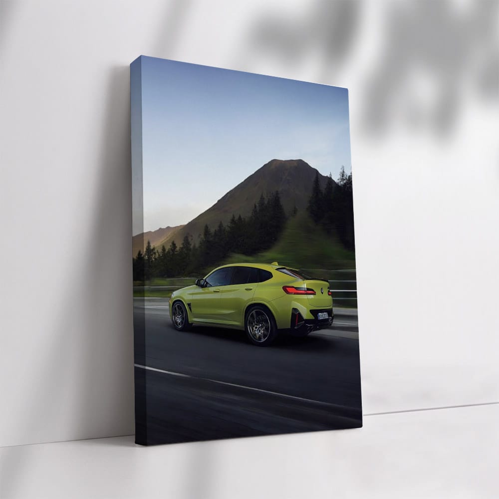 BMW X4 M Bright Yellow - Sporty Elegance on Wheels