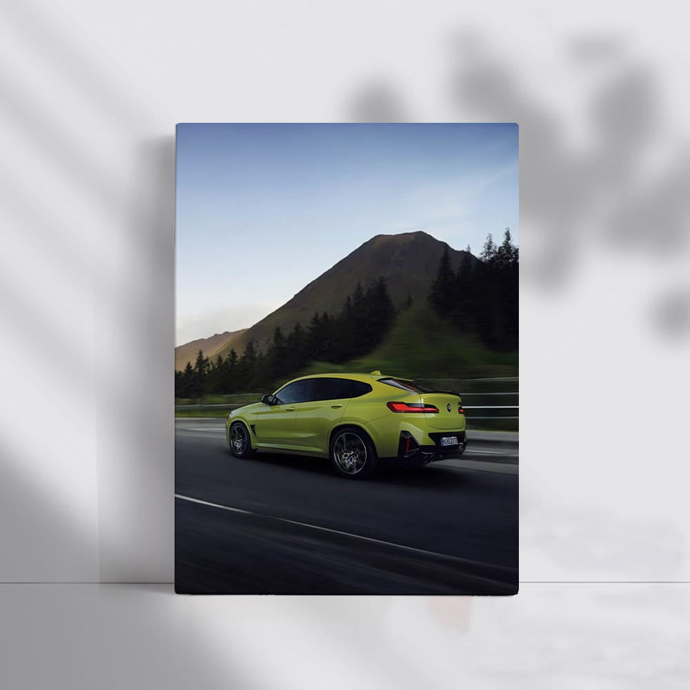 BMW X4 M Bright Yellow - Sporty Elegance on Wheels