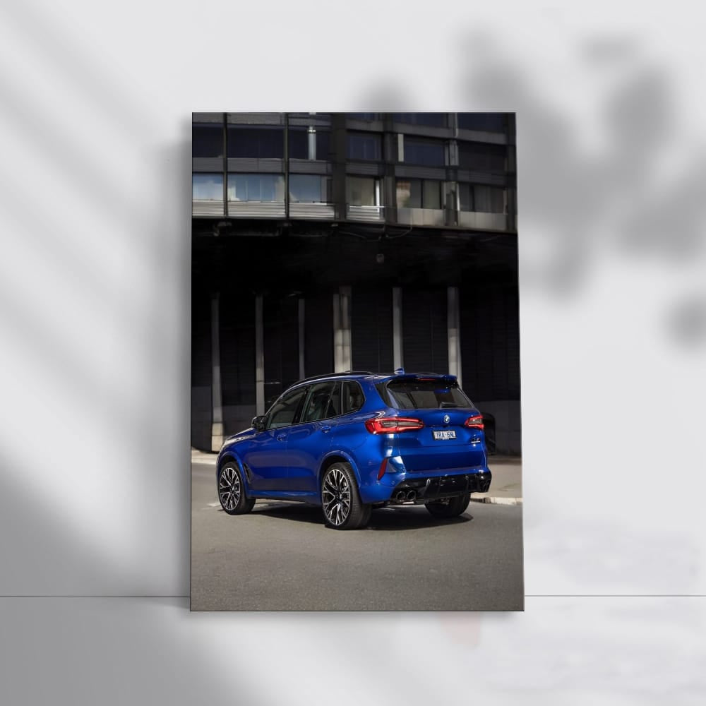 Dark Blue BMW X5 M - Power Meets Elegance