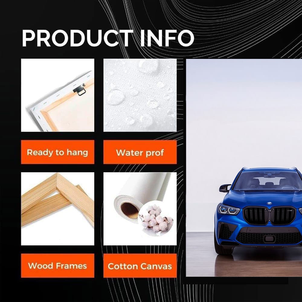 BMW X5 M Competition in Blue - Power and Elegance in Motion