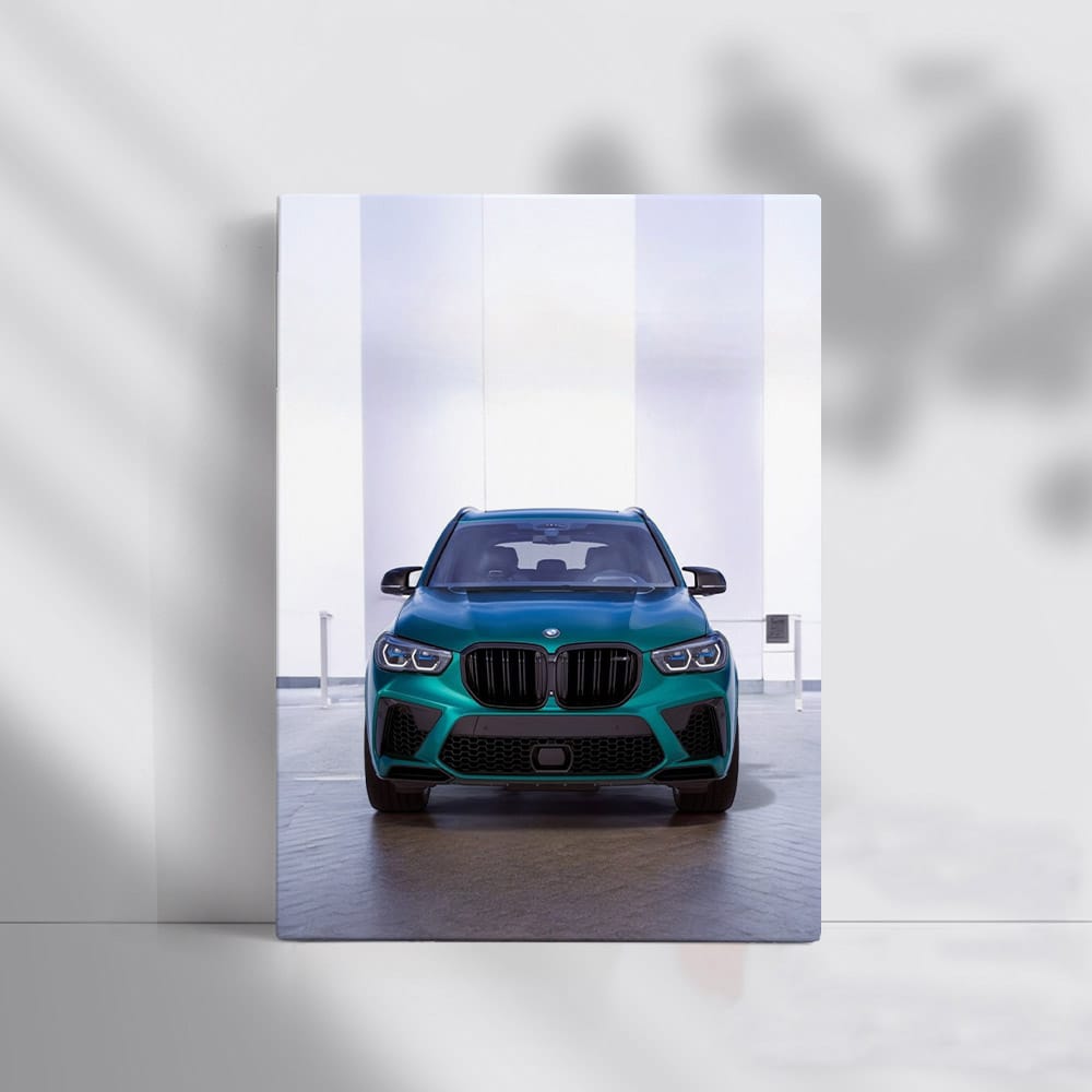Green BMW X5 M Competition - Power Meets Precision
