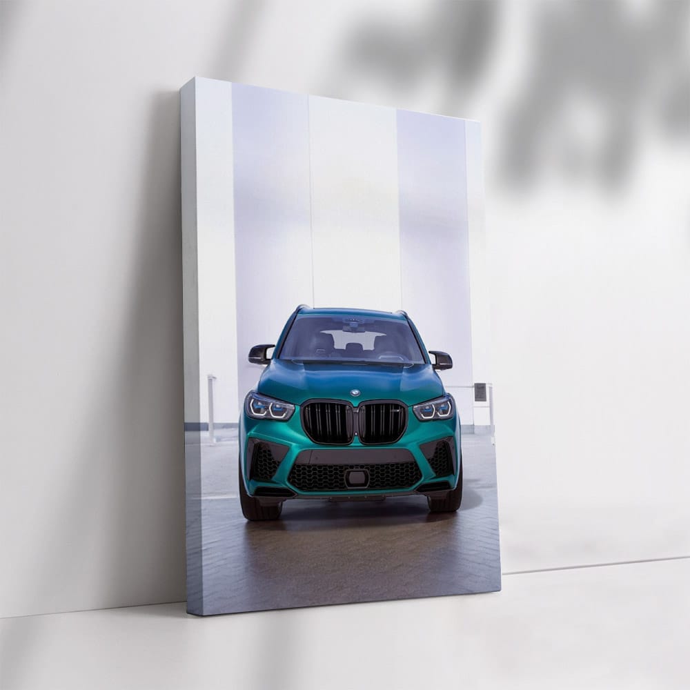 Green BMW X5 M Competition - Power Meets Precision