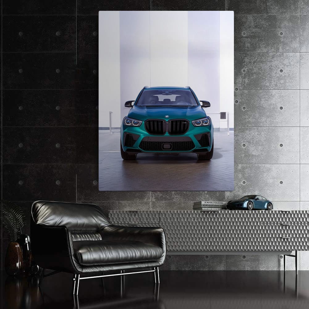 Green BMW X5 M Competition - Power Meets Precision