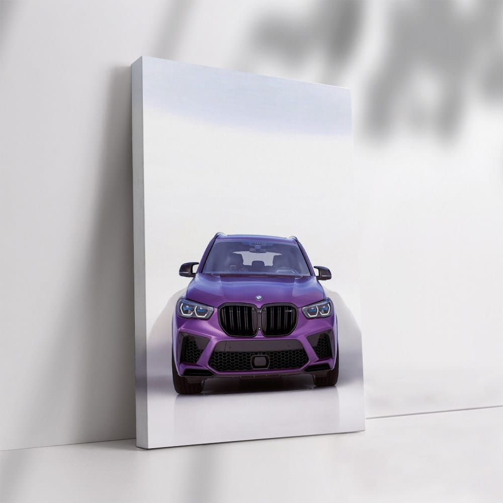 BMW X5 M Competition in Purple - Power and Luxury Combined