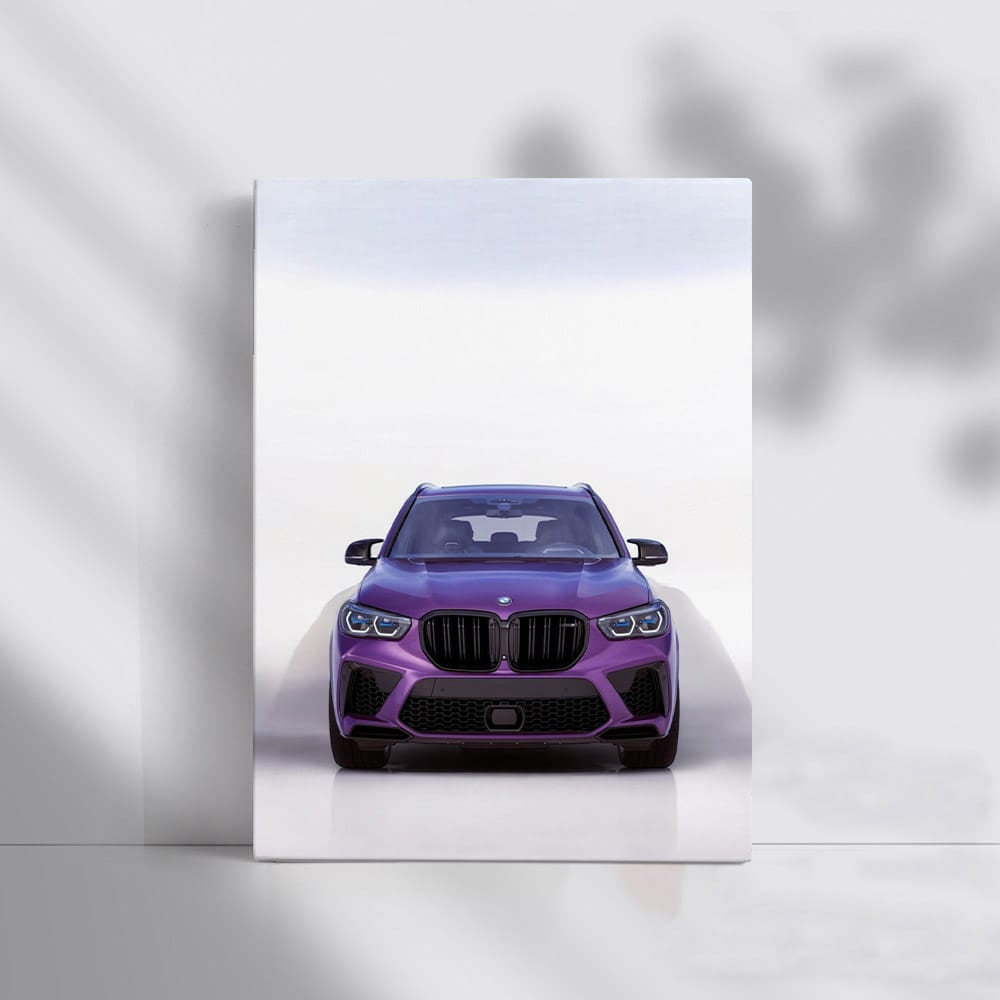 BMW X5 M Competition in Purple - Power and Luxury Combined