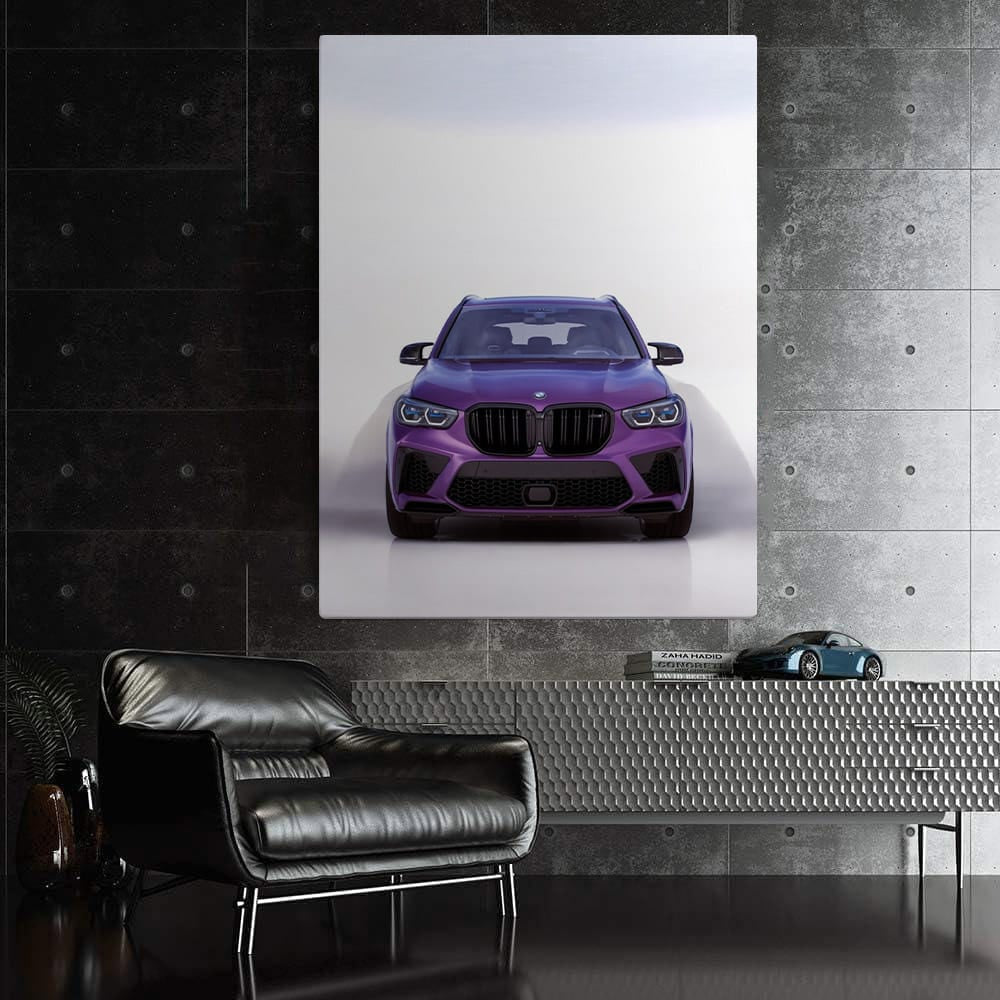 BMW X5 M Competition in Purple - Power and Luxury Combined
