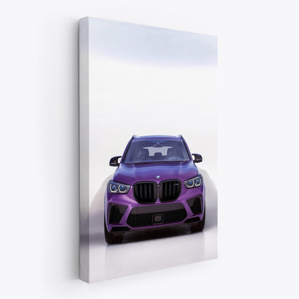 BMW X5 M Competition in Purple - Power and Luxury Combined