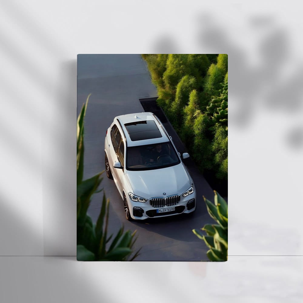 Sleek White BMW X5 - Luxury Meets Performance