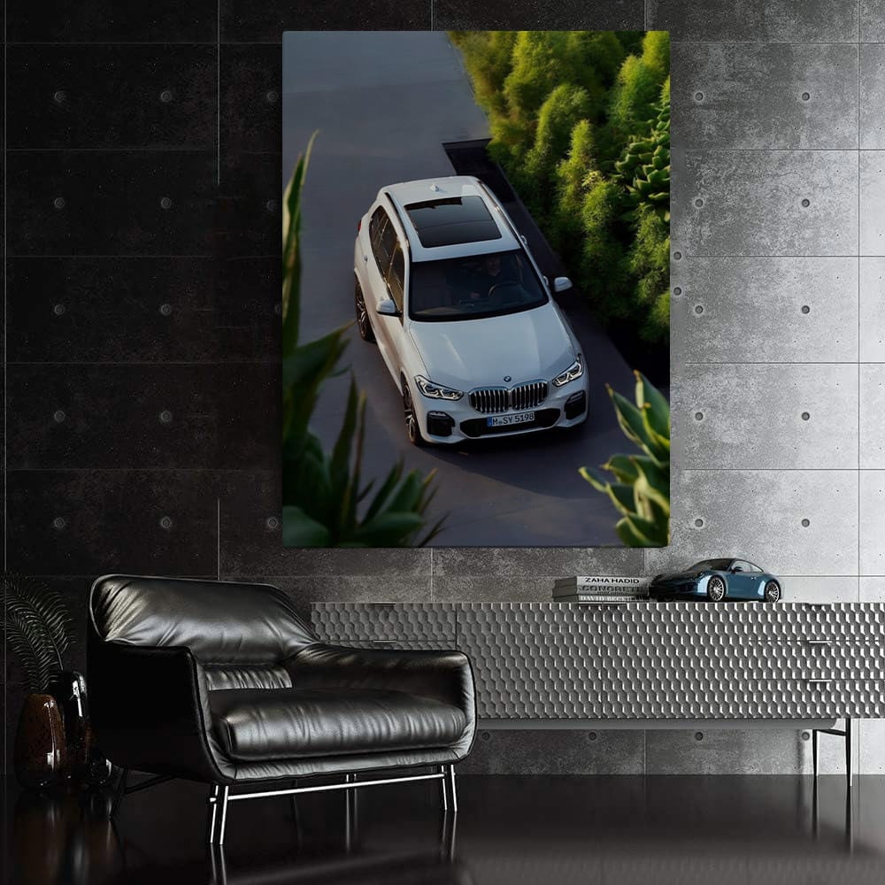 Sleek White BMW X5 - Luxury Meets Performance