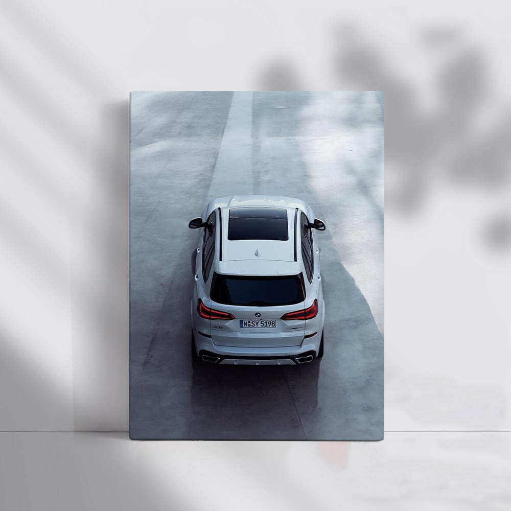 BMW X5 White SUV - Elegance Meets Power