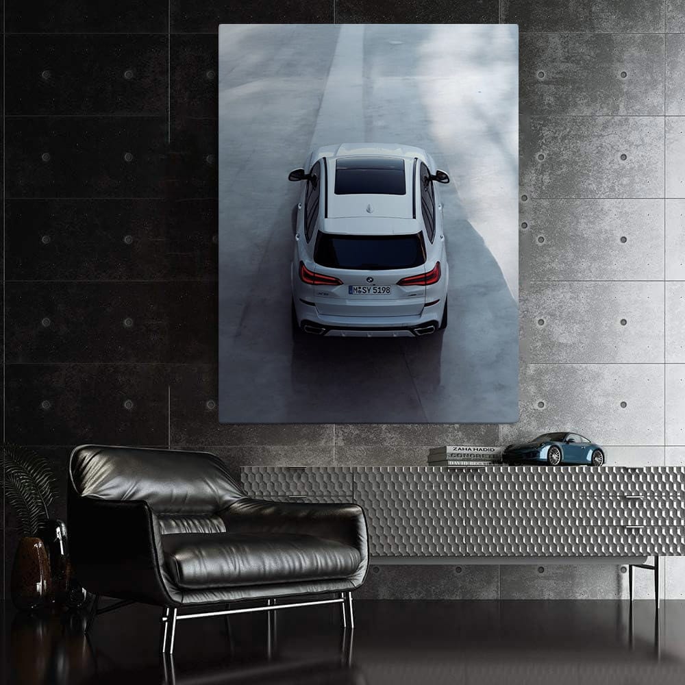 BMW X5 White SUV - Elegance Meets Power