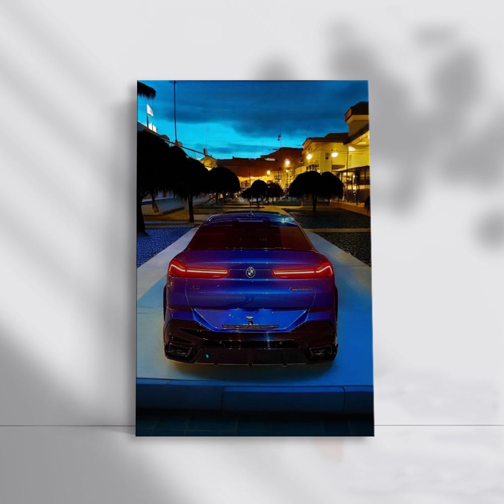 BMW X6M in Dark Blue - Night Elegance and Power