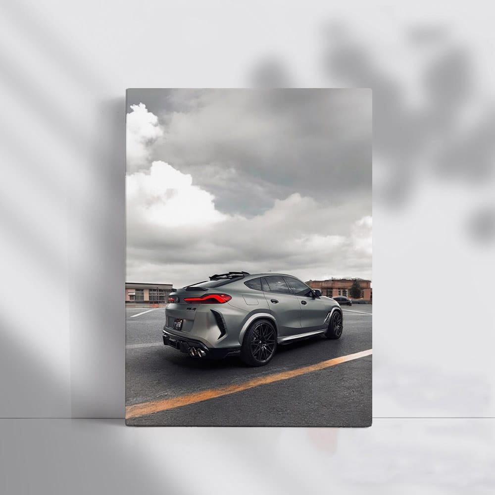 BMW X6M in Grey - Power Meets Elegance on Road