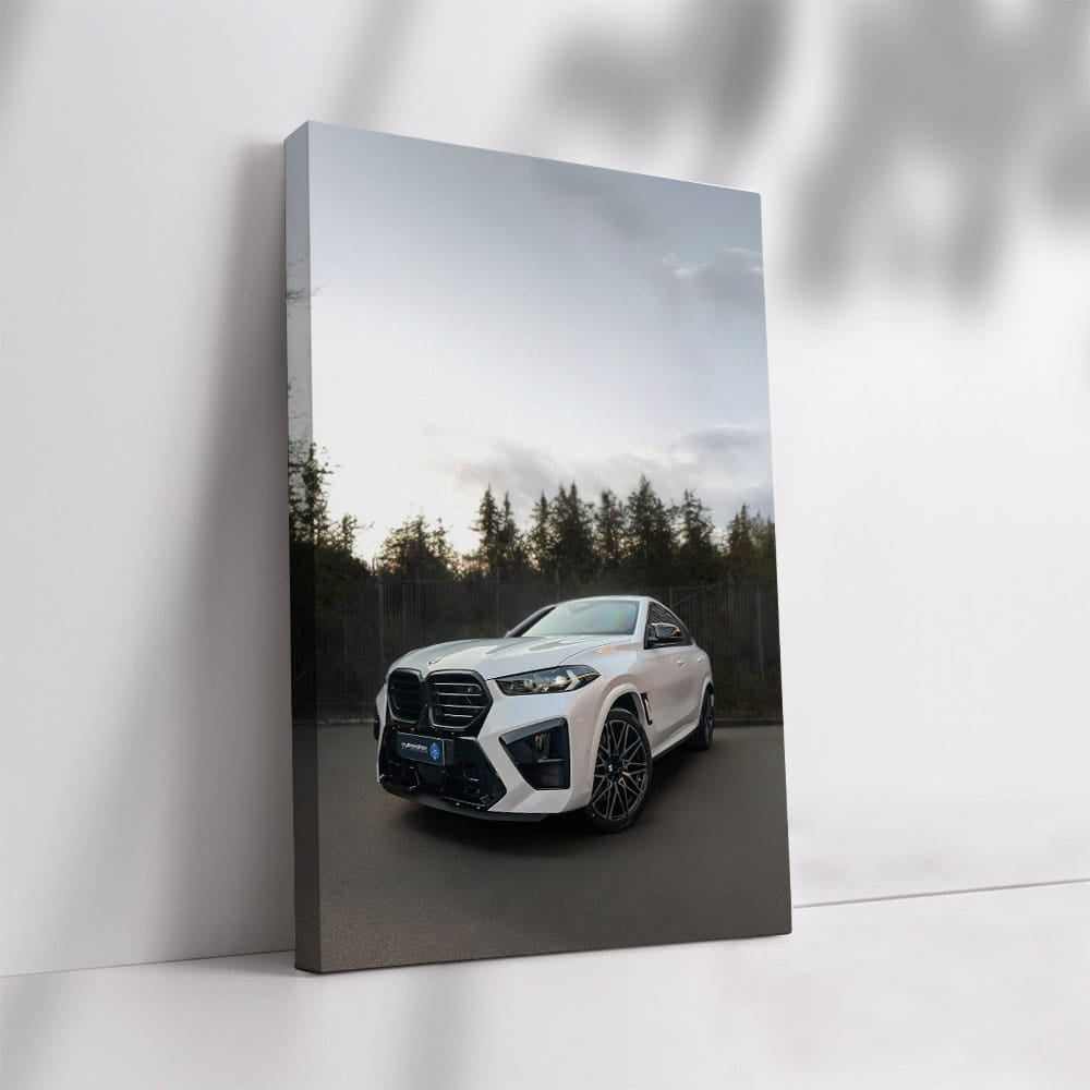 BMW X6 M Competition White 2 - Power Meets Elegance