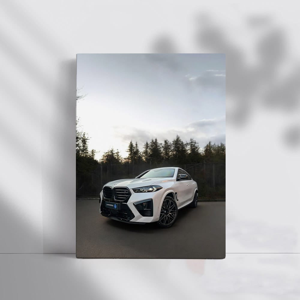 BMW X6 M Competition White 2 - Power Meets Elegance