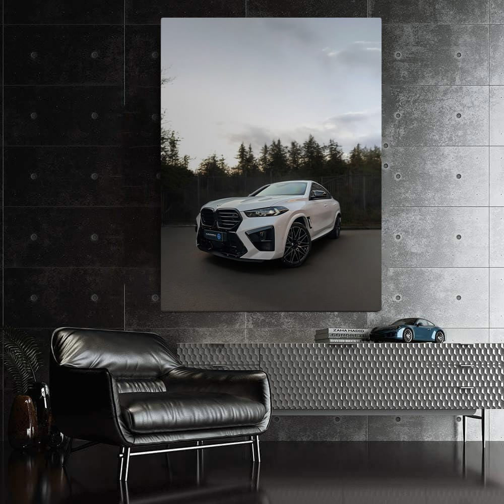 BMW X6 M Competition White 2 - Power Meets Elegance