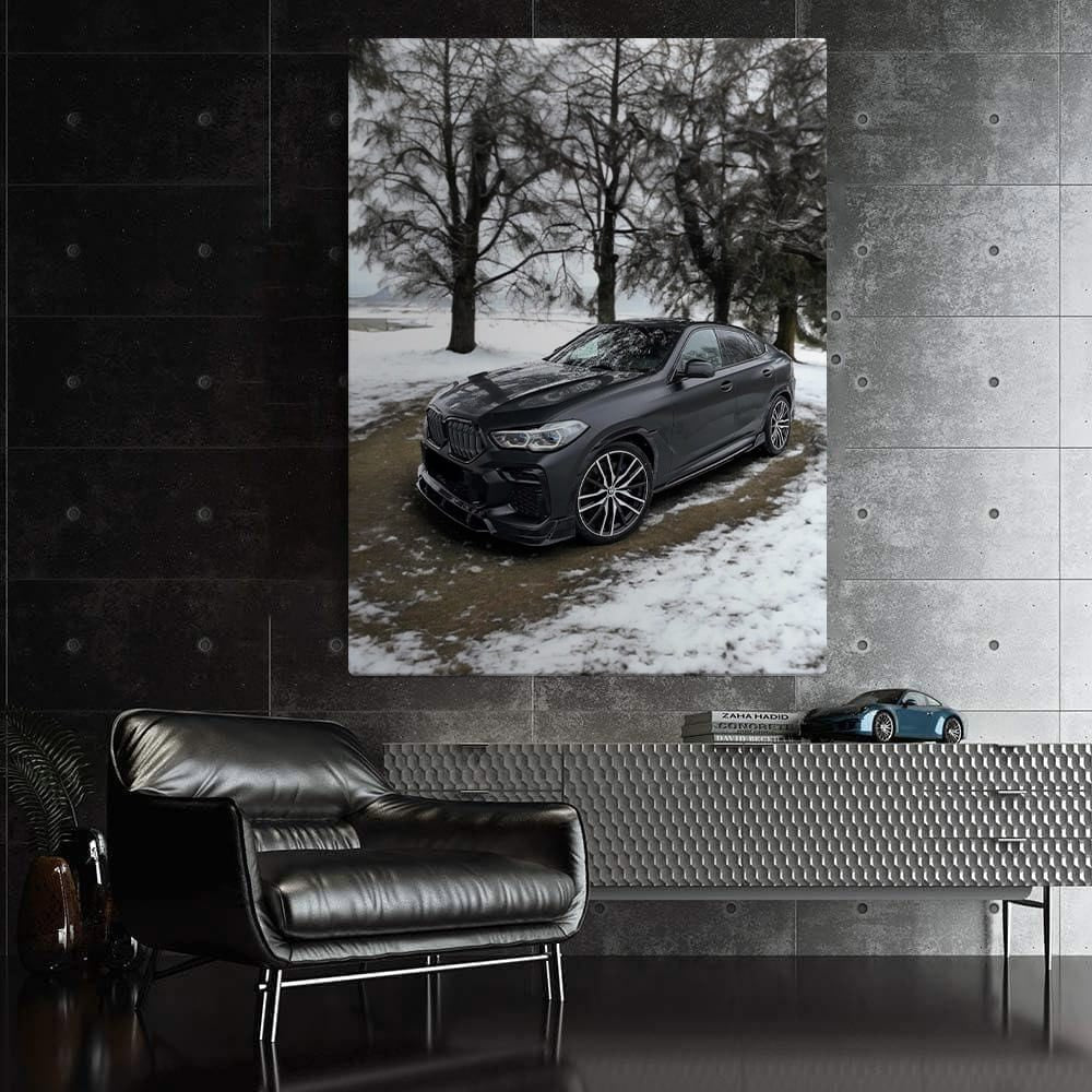 BMW X6 M Competition - White & Black Elegance, Power Unleashed