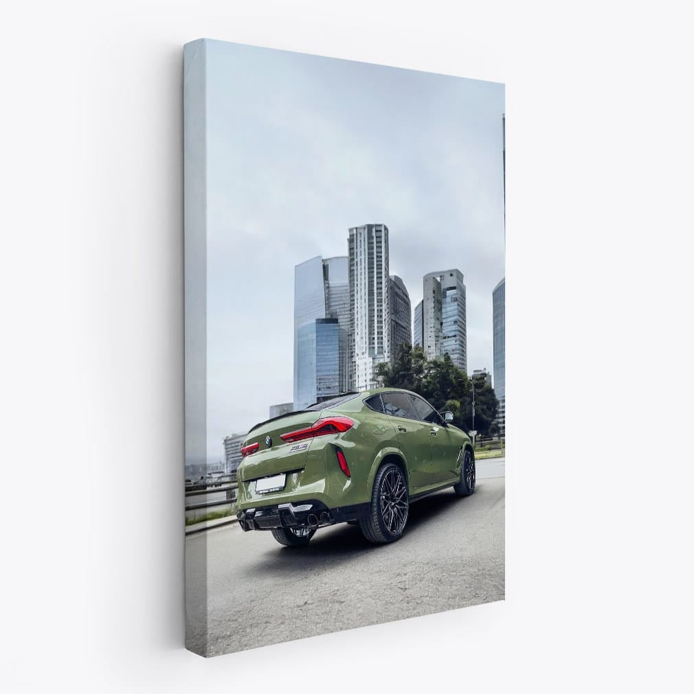 Urban Green BMW X6 M Competition - Power Meets Elegance