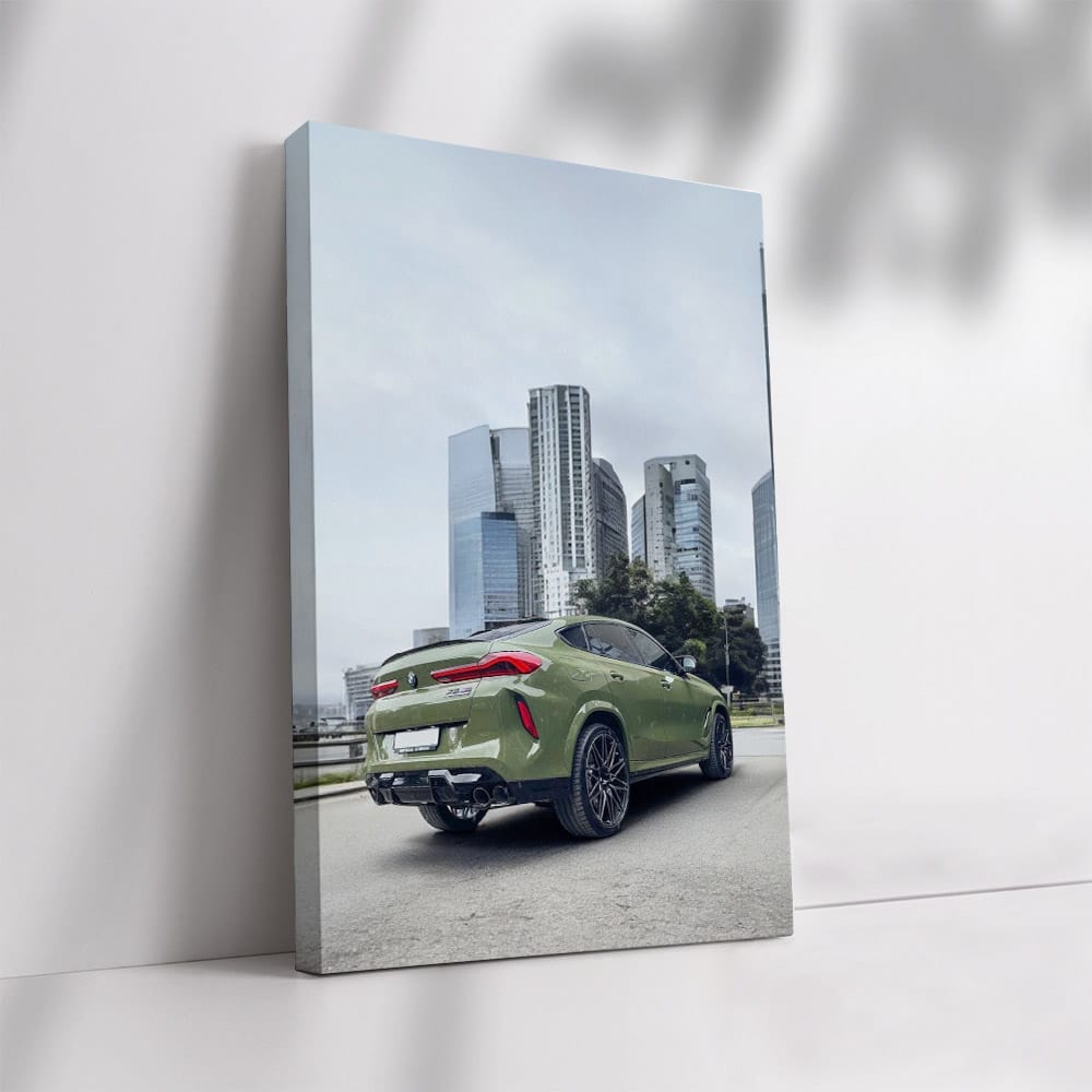 Urban Green BMW X6 M Competition - Power Meets Elegance