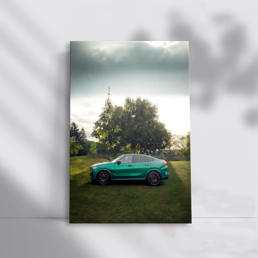 BMW X6 M Competition on Grass: Power Meets Elegance