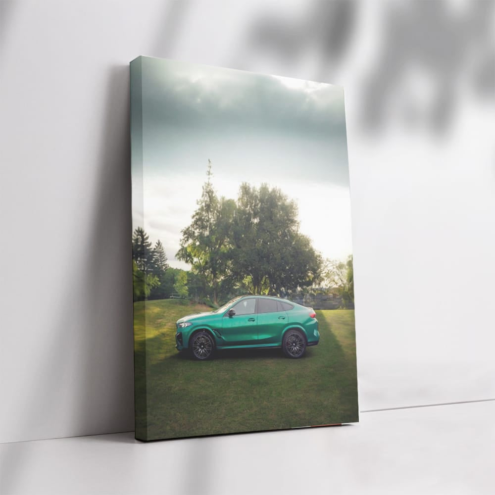BMW X6 M Competition on Grass: Power Meets Elegance