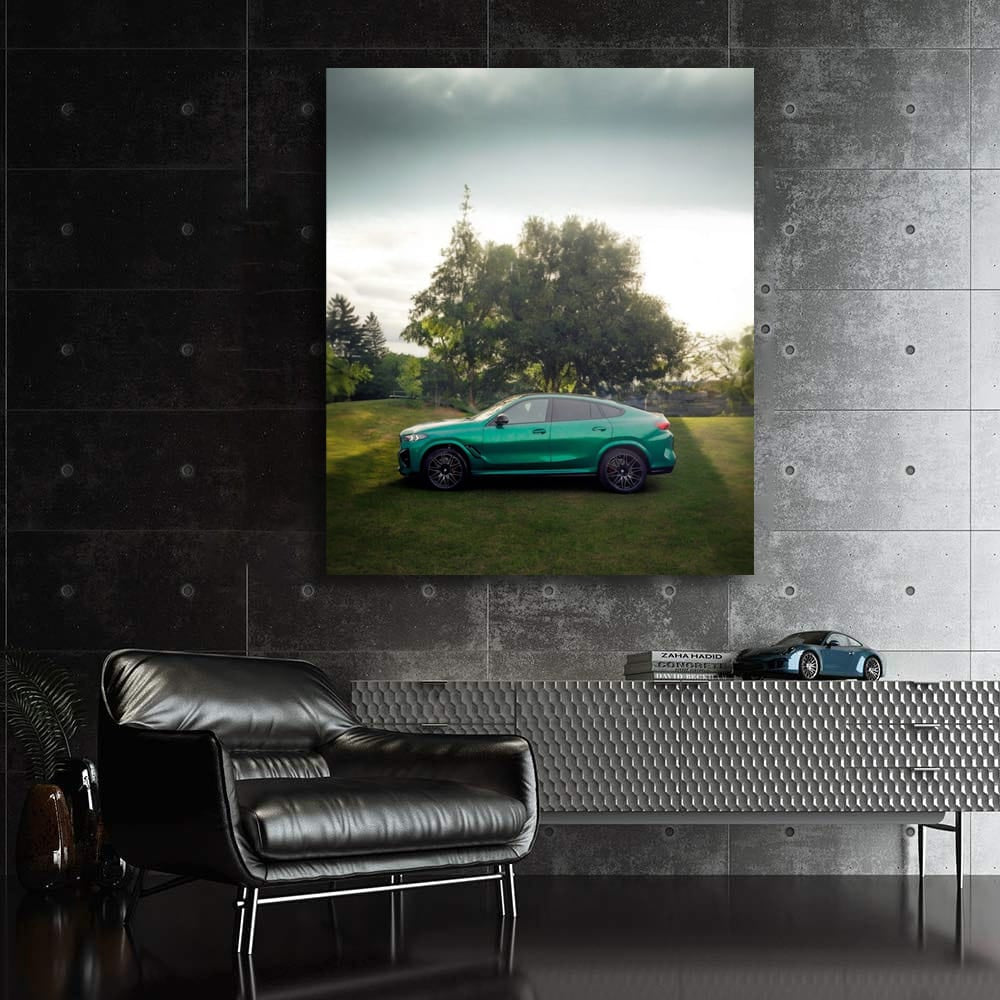 BMW X6 M Competition on Grass: Power Meets Elegance