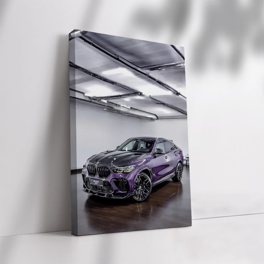 BMW X6 M Competition in Purple - Power Meets Elegance